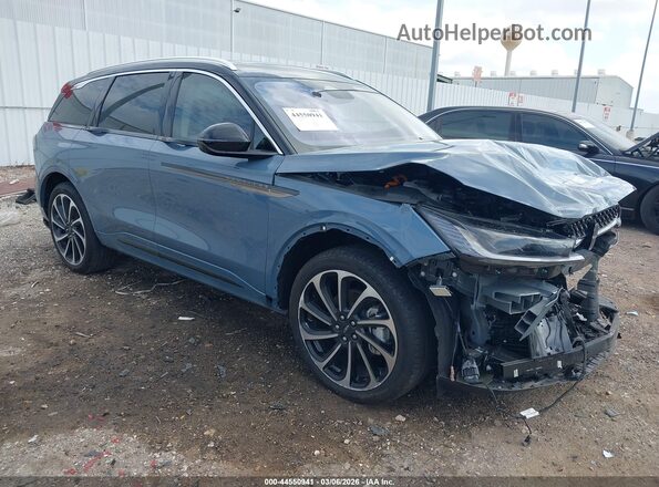 5LMPJ9J4XSJ897299 2025 LINCOLN NAUTILUS Серый Передняя правая четверть