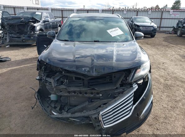 5LMTJ3DH7GUJ12544 2016 LINCOLN MKC Черный Вид щитка приборов