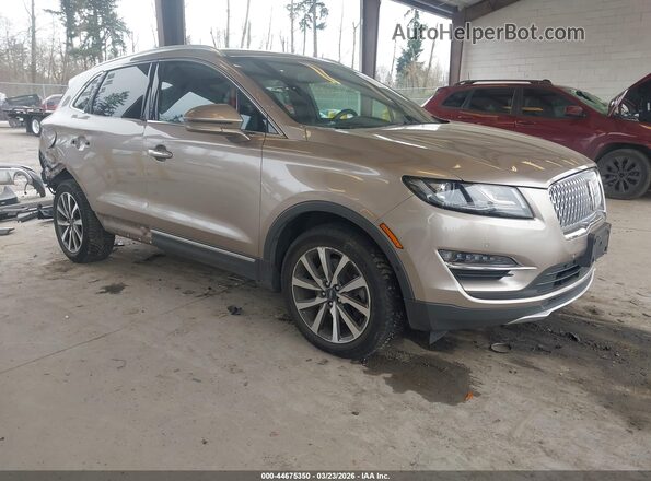 5LMTJ3DHXKUL08633 2019 LINCOLN MKC Tan Przód prawy