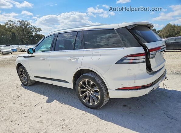 5LMYJ8XY4LGL16239 2020 LINCOLN AVIATOR White Tył lewy