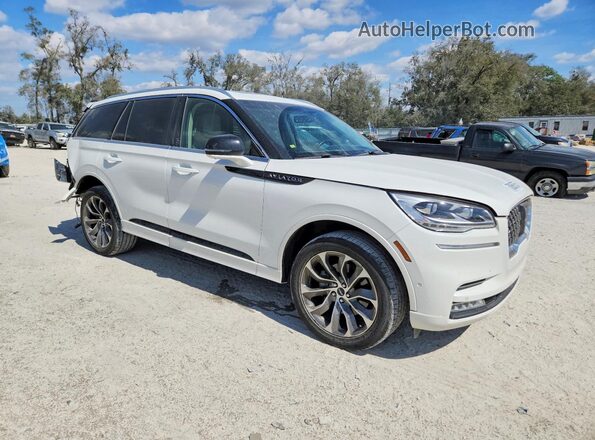 5LMYJ8XY4LGL16239 2020 LINCOLN AVIATOR White Przód prawy