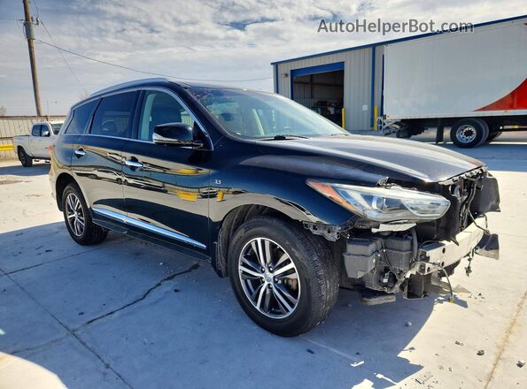 5N1AL0MM0GC529672 2016 INFINITI QX60 Черный Передняя правая четверть