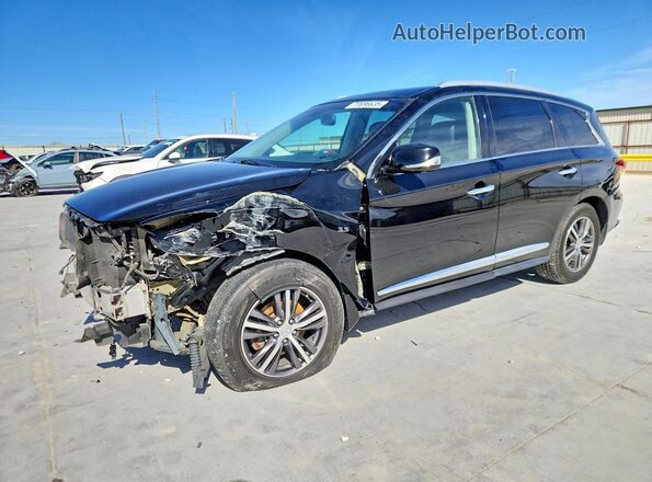 5N1AL0MM0GC529672 2016 INFINITI QX60 Черный Передняя левая четверть