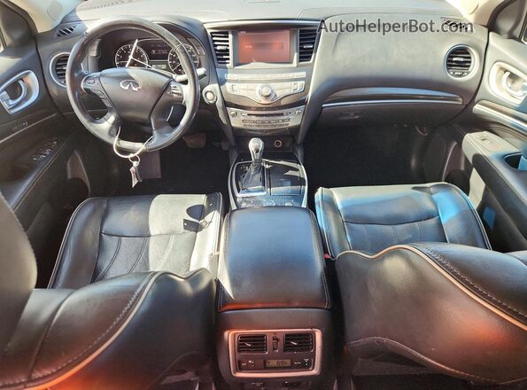 5N1AL0MM0GC529672 2016 INFINITI QX60 Черный Вид панели приборов