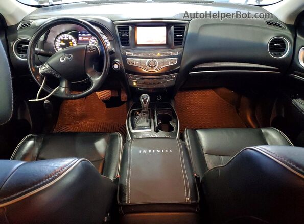 5N1AL0MM3GC514745 2016 INFINITI QX60 Черный Вид панели приборов