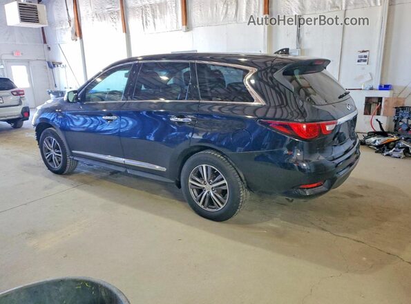 5N1AL0MM3GC514745 2016 INFINITI QX60 Черный Задняя левая четверть