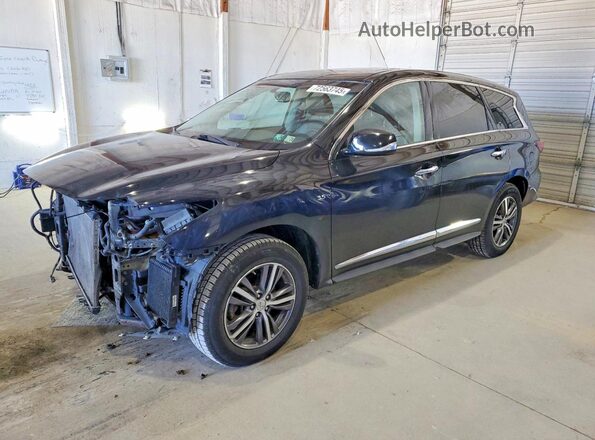 5N1AL0MM3GC514745 2016 INFINITI QX60 Черный Передняя левая четверть