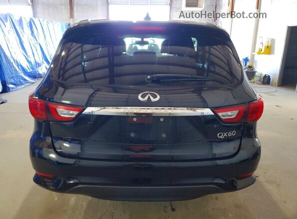 5N1AL0MM3GC514745 2016 INFINITI QX60 Черный Вид сзади