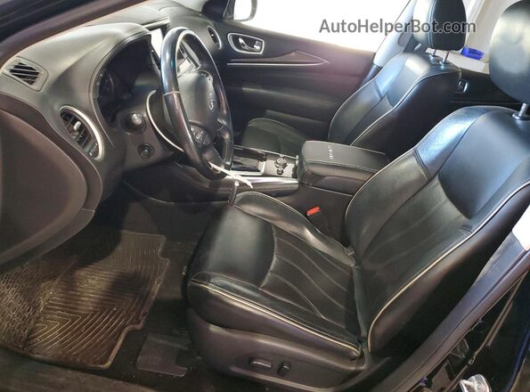 5N1AL0MM3GC514745 2016 INFINITI QX60 Черный Вид салона спереди
