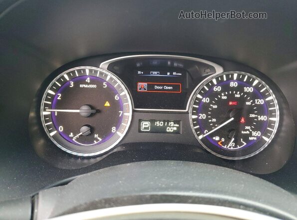 5N1AL0MM4GC514480 2016 INFINITI QX60 Серый Вид щитка приборов