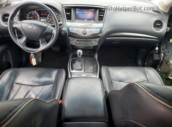 5N1AL0MM4GC514480 2016 INFINITI QX60 Серый Вид панели приборов