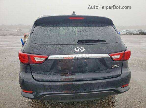 5N1AL0MM6GC504663 2016 INFINITI QX60 Black უკანა ხედი