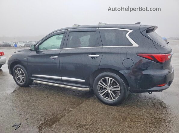 5N1AL0MM6GC504663 2016 INFINITI QX60 Black უკანა მარცხენა