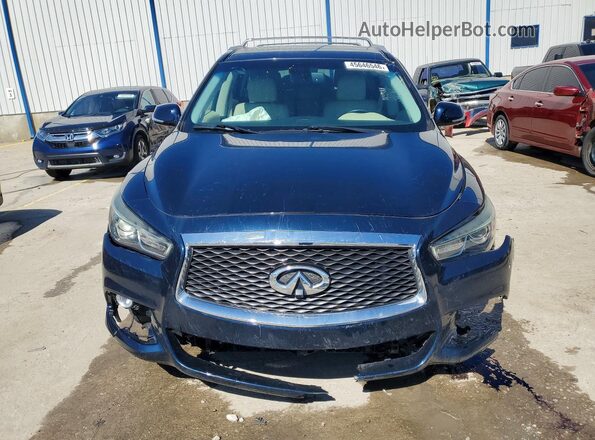 5N1AL0MM7GC508379 2016 INFINITI QX60 Blue Widok z przodu
