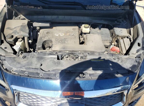 5N1AL0MM7GC508379 2016 INFINITI QX60 Blue Widok komory silnika