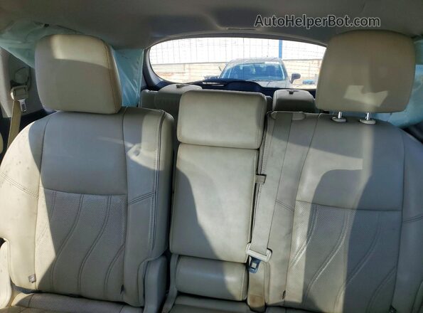 5N1AL0MM7GC508379 2016 INFINITI QX60 Blue Widok tylnych siedzeń