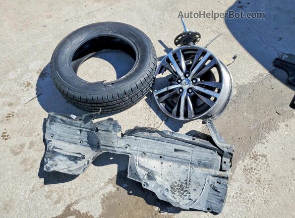 5N1AL0MM7GC508379 2016 INFINITI QX60 Blue Widok naklejki z numerem VIN