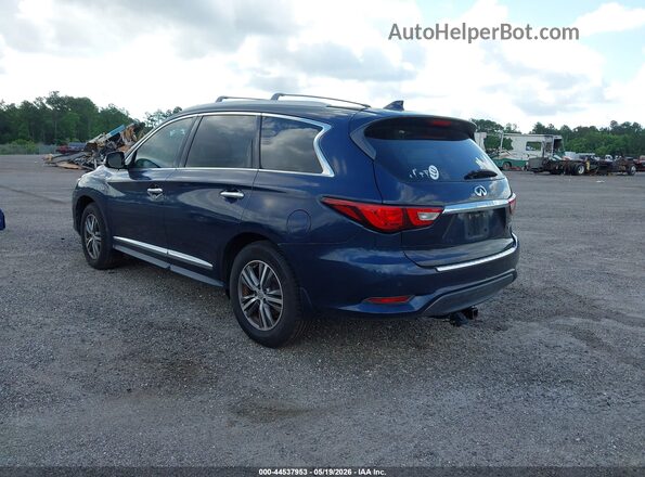 5N1AL0MN3GC516858 2016 INFINITI QX60 Blue Tył lewy
