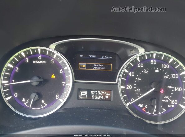 5N1AL0MN3GC516858 2016 INFINITI QX60 Blue Widok tylnych siedzeń
