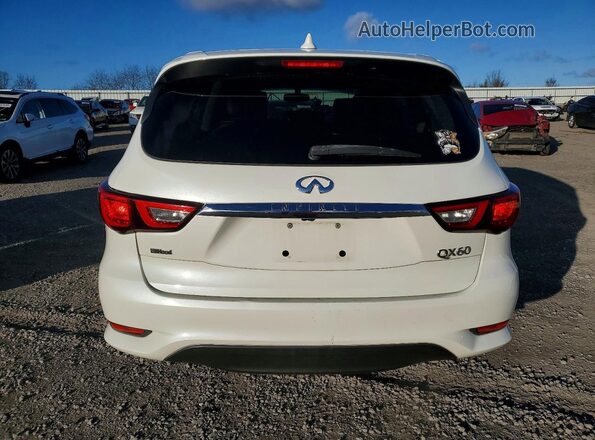 5N1AL0MN5GC515422 2016 INFINITI QX60 White Widok z tyłu