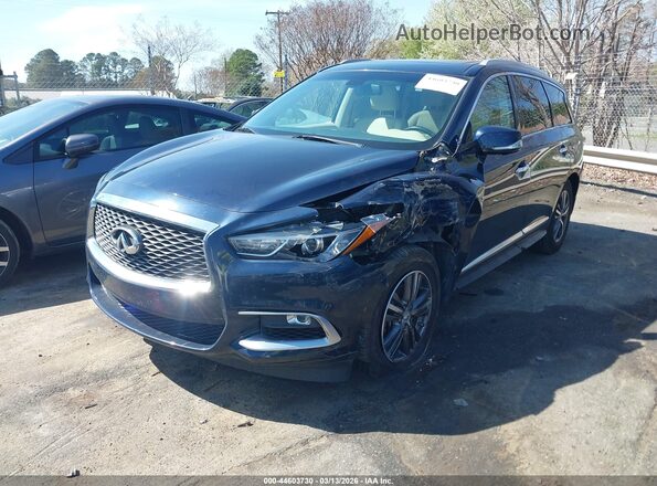 5N1AL0MN5GC527697 2016 INFINITI QX60 Синий Передняя левая четверть