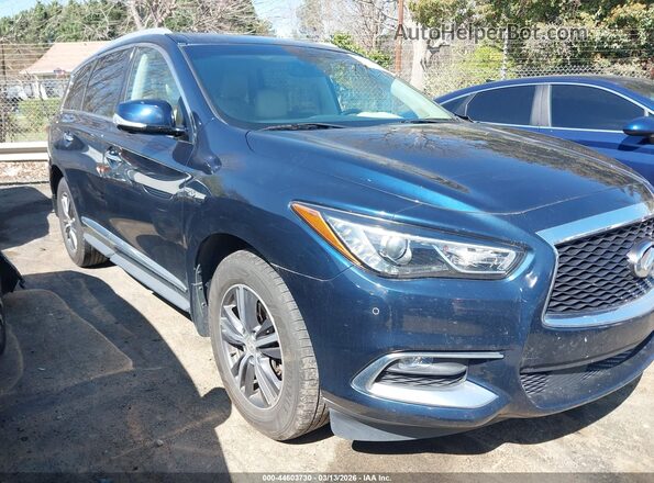 5N1AL0MN5GC527697 2016 INFINITI QX60 Синий Передняя правая четверть