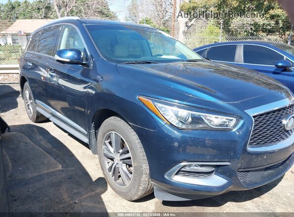 5N1AL0MN5GC527697 2016 INFINITI QX60 Синий Вид задней части салона