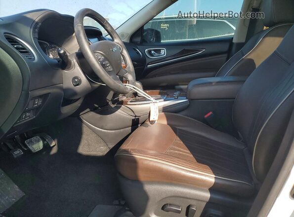 5N1AL0MN9GC505976 2016 INFINITI QX60 Белый Вид салона спереди