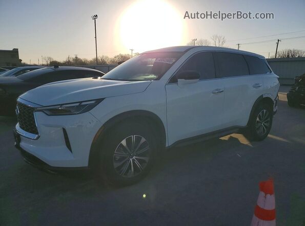 5N1AL1ER1SC333538 2025 INFINITI QX60 Белый Передняя левая четверть