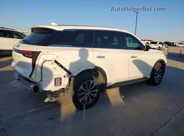 5N1AL1ER1SC333538 2025 INFINITI QX60 Белый Задняя правая четверть