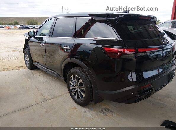 5N1AL1ER8SC351955 2025 INFINITI QX60 Черный Задняя левая четверть