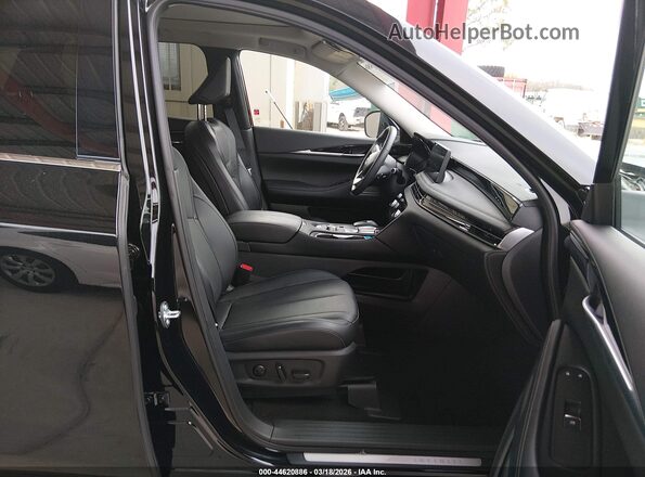 5N1AL1ER8SC351955 2025 INFINITI QX60 Черный Вид салона спереди