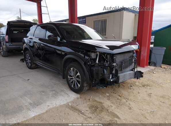 5N1AL1ER8SC351955 2025 INFINITI QX60 Черный Передняя правая четверть