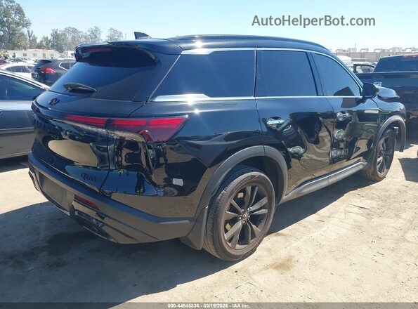 5N1AL1FR1SC352203 2025 INFINITI QX60 Черный Задняя правая четверть