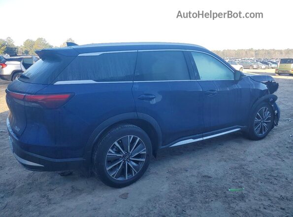 5N1AL1FR1TC345625 2026 INFINITI QX60 Синий Задняя правая четверть