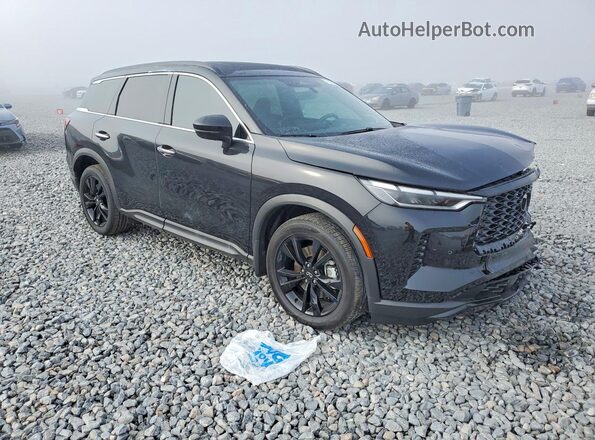 5N1AL1FR3SC359735 2025 INFINITI QX60 Черный Передняя правая четверть