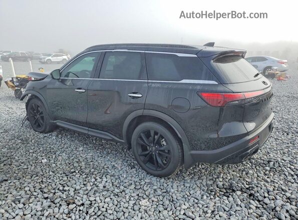 5N1AL1FR3SC359735 2025 INFINITI QX60 Черный Задняя левая четверть