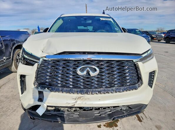 5N1AL1FR4SC338327 2025 INFINITI QX60 White Widok z przodu