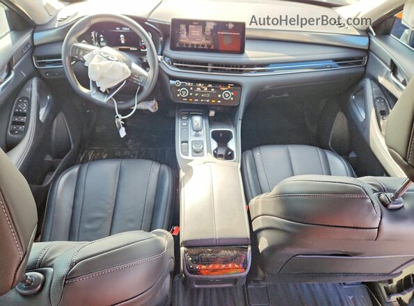 5N1AL1FR4SC338327 2025 INFINITI QX60 White Widok deski rozdzielczej