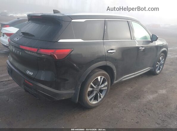 5N1AL1FS1SC341091 2025 INFINITI QX60 Черный Задняя правая четверть