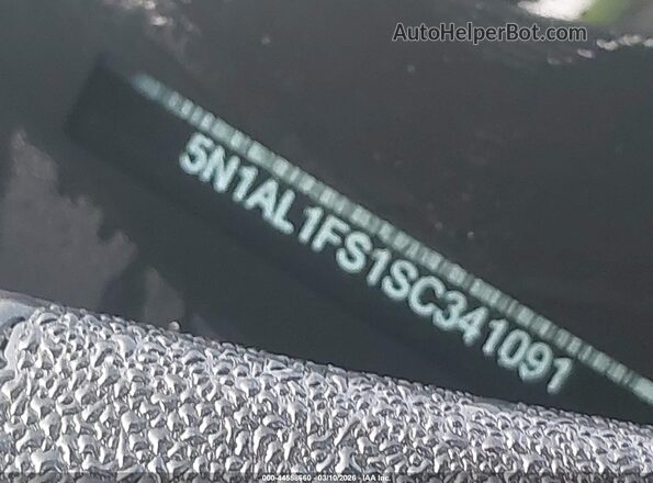 5N1AL1FS1SC341091 2025 INFINITI QX60 Черный 