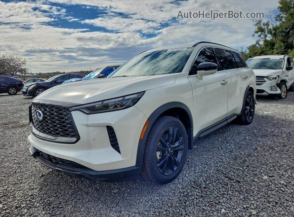 5N1AL1FS5SC343748 2025 INFINITI QX60 White Przód lewy