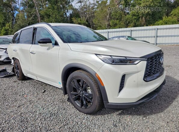 5N1AL1FS5SC343748 2025 INFINITI QX60 White Przód prawy