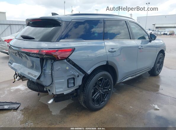 5N1AL1FW3TC348922 2026 INFINITI QX60 Серый Задняя правая четверть