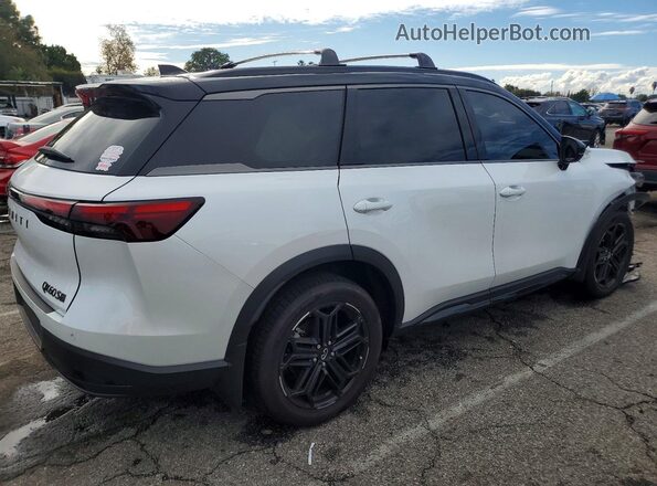 5N1AL1FW4TC336343 2026 INFINITI QX60 Белый Задняя правая четверть