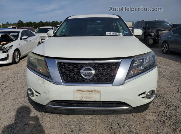 5N1AR2MM0GC625392 2016 NISSAN PATHFINDER White Front view