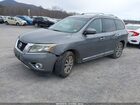 2016 Nissan Pathfinder Sl Gray vin: 5N1AR2MM1GC617172