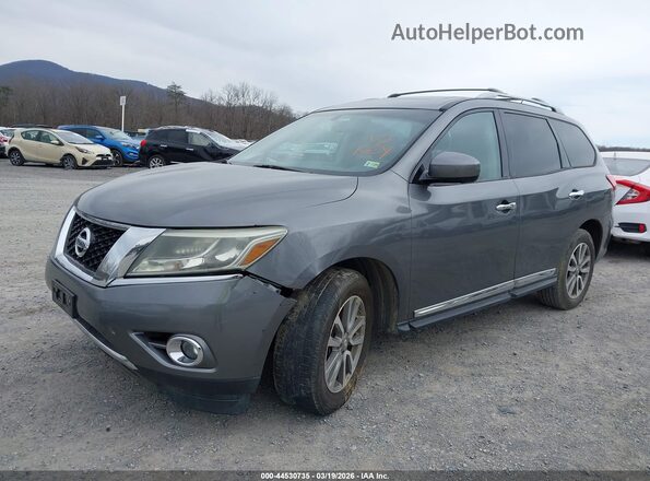 5N1AR2MM1GC617172 2016 NISSAN PATHFINDER Gray Vista frontal