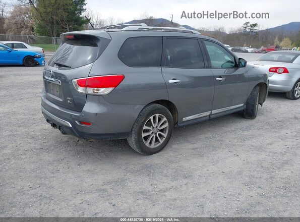 5N1AR2MM1GC617172 2016 NISSAN PATHFINDER Gray Trasero derecho