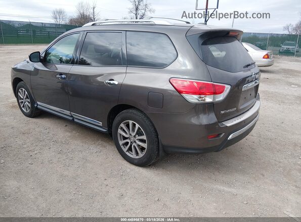 5N1AR2MM2GC626818 2016 NISSAN PATHFINDER Brown Trasero izquierdo